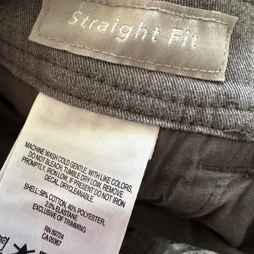 Columbia Women’s Gray Straight Leg Pants Denim Jeans Trousers Size 10 Tall 32…
